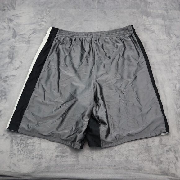 Nike Shorts Mens Gray Adjustable Waist Basketball Sports Active Pull On Bottoms - Picture 7 of 11